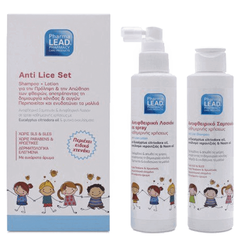 ANTI LICE SET: ANTI-LICE SHAMPOO & ANTI-LICE LOTION
