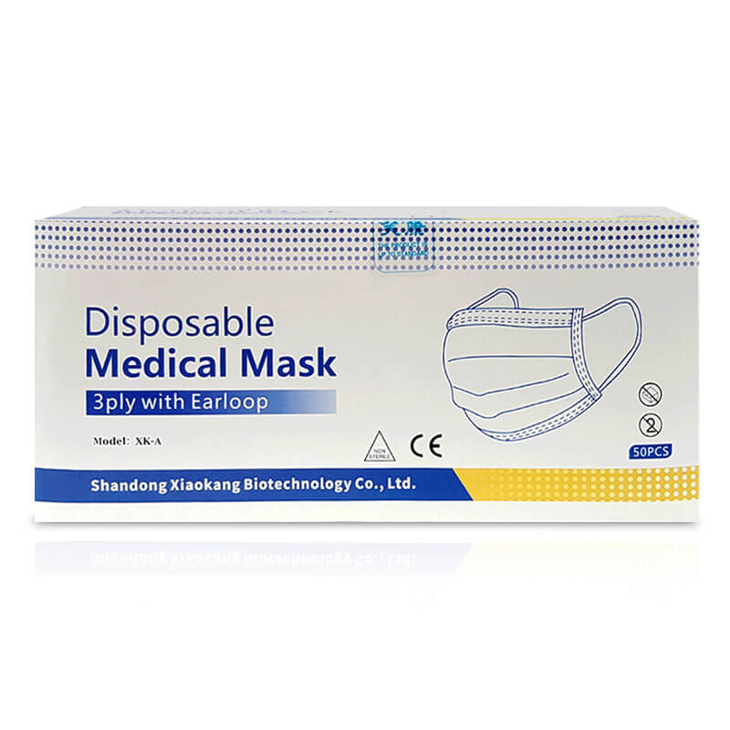 DISPOSABLE MEDICAL MASK 3PLY WITH EARLOOP